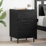  Noćni ormar Crni hrast 40 x 40 x 66 cm Konstruirano drvo | shoptok.hr