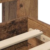  Okvir kreveta s pohranom s ladicama Staro drvo 120 x 190 cm | shoptok.hr
