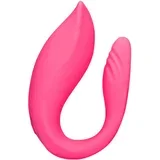 Loveline - radijsko vodeni vibrator za polnjenje (roza)