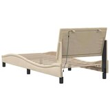  Okvir za krevet bez madraca krem 90x200cm od tkanine - Krema 90 x 200 cm | shoptok.hr
