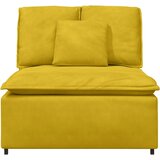  Modularna sofa s jastucima žuta 100 cm | shoptok.hr