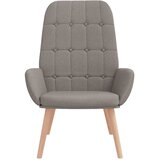  Opuštajuća fotelja od tkanine boje taupe | Shoptok.si