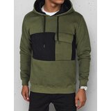 DStreet Bluza męska z kapturem khaki | Shoptok.si