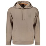 Hugo Boss MEN'S ZIP-FREE SWEATSHIRT BROWN u