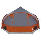 Šator kupola za 4 osobe Siva i narančasta 505 x 450 x 248 cm | shoptok.hr