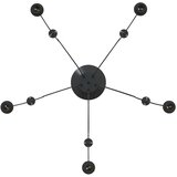 vidaXL Visilica s 5 grla E27 crni metal | shoptok.hr