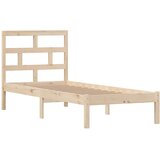  Okvir za krevet od masivnog drva 75 x 190 cm mali | shoptok.hr