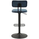 Mauro Ferretti Modrozelen/črn barski stol z nastavljivo višino (višina sedeža 61 cm) Tina – | Shoptok.si