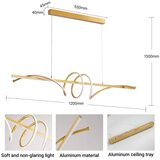 Brilagi LED prigušiva luster na sajli SIGNATURE LED/50W/230V 120 cm zlatna + daljinski upravljač | Eponuda.com