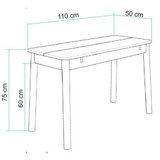Hanah home trpezarijski sto vina | Eponuda.com