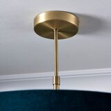  Endon 95839 - Luster na šipci HAYFIELD 3xE27/40W/230V mesing/zeleno | Eponuda.com