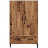 vidaXL Visoka deska Old Wood 70x31x115 cm Inženirski les | Shoptok.si