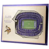 Minnesota Vikings 3D Stadium View slika