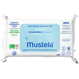 Mustela® Compostable at Home Cleansing Wipes Perfume Free maramice za čišćenje bez parfema za djecu od rođenja 60 kom | shoptok.hr
