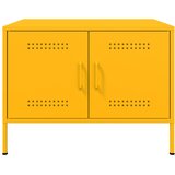  Stolić za kavu boje senfa 68x50x50,5 cm čelik | Eponuda.com