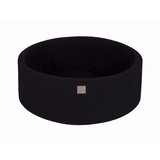 MeowBaby Bazen brez žog, 90x30 cm, bombaž, črna, (21289288) | Shoptok.si