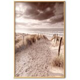  Plakat - Distant Dune 60x90 Zlatni okvir | shoptok.hr