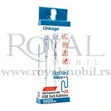  usb kabal linkage LKCB-02 micro 1m bela 2A Cene
