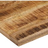 Stolna ploča 90 x 80 x 2,5 cm masivno drvo manga sa živim rubom | shoptok.hr