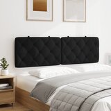  Jastuk za uzglavlje crni 160 cm baršunasti | Eponuda.com