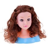  Glava za frizera 20 cm CRNA LUTKA s frizerskim priborom ZA5838 | shoptok.hr