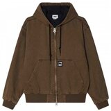 Obey Jakne glen zip up jacket Črna Cene