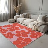 Mila Home Rdeč/rožnat pralen tekač 80x200 cm Poppy Fields – | Shoptok.si