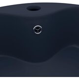  Luksuzni umivaonik mat tamnoplavi 36 x 13 cm keramički | shoptok.hr