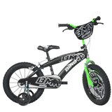 Dino Bikes BMX črno-zeleni otroški kolo v velikosti 14 - kolo Cene