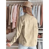 DStreet Kurtka damska przejściowa one size w gwiazki STRASHINE brązowa | shoptok.hr