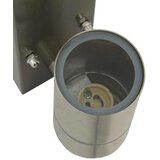  Vanjska zidna lampa 2 pcs Srebrno 6,5 x 10,5 x 16 cm | shoptok.hr