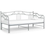 vidaXL izvlečni posteljni okvir siv iz kovine 90x200 cm | Shoptok.si