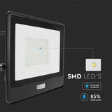  led reflektor sa senzorom LED/50W/230V 6500K IP65 crni | Eponuda.com