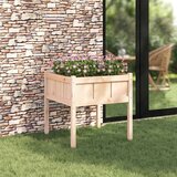  Vrtna saksija Priroda 70 x 70 x 70 cm Čvrsto borovo drvo | shoptok.hr