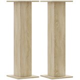  Stalci za zvučnike 2 kom boja hrasta sonome 30x30x95 cm drveni | shoptok.hr