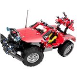 Lean Toys crveno terensko vozilo na daljinsko upravljanje 531 elemenata | shoptok.hr