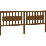  Uzglavlje za krevet boja meda 205,5x4x100 cm masivna borovina | shoptok.hr