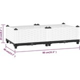  Visoka greda 80x40x23 cm polipropilen, (20758905) | Shoptok.si