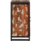 vidaXL Komoda večbarvna 55x35x70 cm trden predelan les | Shoptok.si