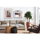 Searchlight Rhodes 60 cm svetlobna slika črna kovina, (22100622) | Shoptok.si