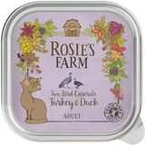 Rosie's Farm Varčno pakiranje Adult 32 x 100 g - Puran & raca