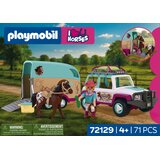Playmobil 72129 - Terensko vozilo s prikolico za konje - 1 k. Cene