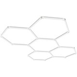  Hexagon LED tube 5 heads light 192W 6500K 2450*1660mm Cene