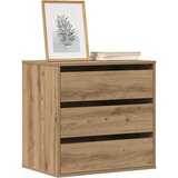  Kutna komoda s ladicama boja artisian hrast 60x41x58 cm drveni | shoptok.hr