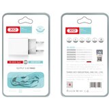 XO Polnilec za telefon L65 2xUSB bel + 8-pin Lightning kabel, (20444624) Slike