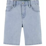 Levi's Otroške kratke hlače iz jeansa mornarsko modra barva