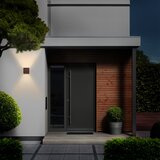  Brilagi - LED spoljna zidna svetiljka CUBE LED/6W/230V braon IP54 | Eponuda.com