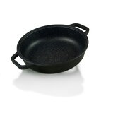 Risoli ponev s silikonskim nastavkom za ročaje Blackplus, 24 cm, 2 ročaja | Shoptok.si