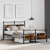 vidaXL Okvir kreveta bez madraca boja hrasta 120 x 190 cm drveni | shoptok.hr