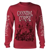 Cannibal Corpse Košulja Pile Of Skulls 2018 S Crvena